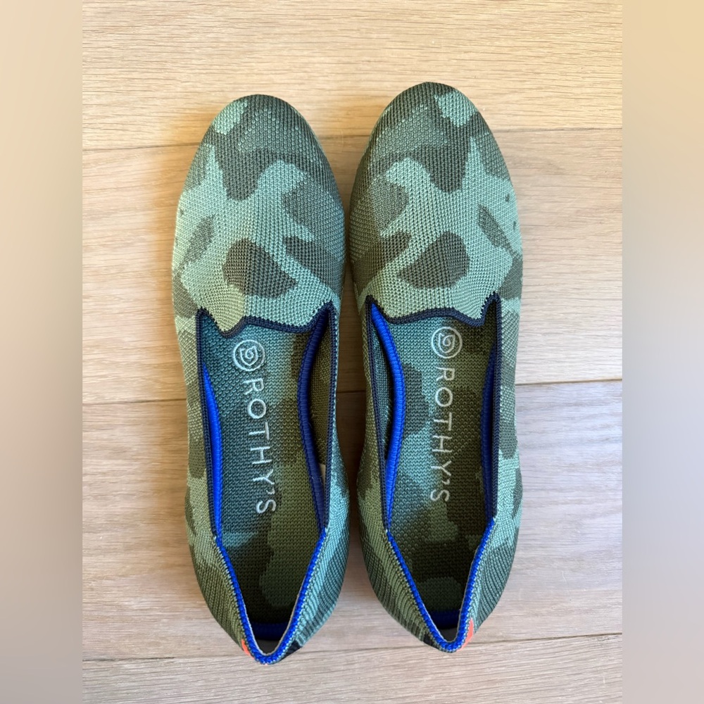 Rothy’s Camo The Loafer size 6.5